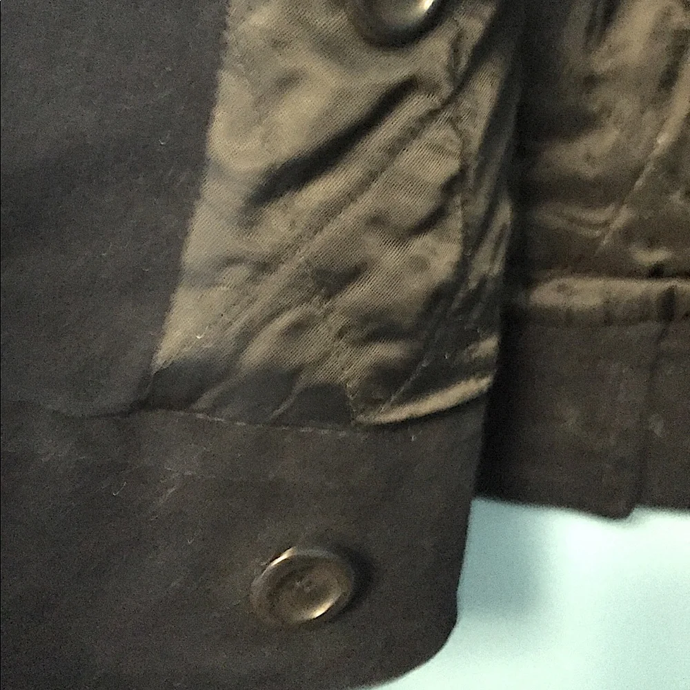 Zara NWOT Black Cropped Velveteen Jacket - Picture 15 of 15